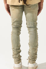 Serenede “EXO” Stud Jeans