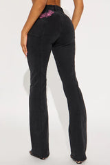 Von Dutch Black Patch Jeans