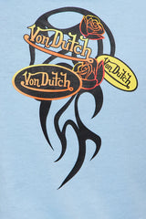 Von Dutch Y2K Heart Tank Blue