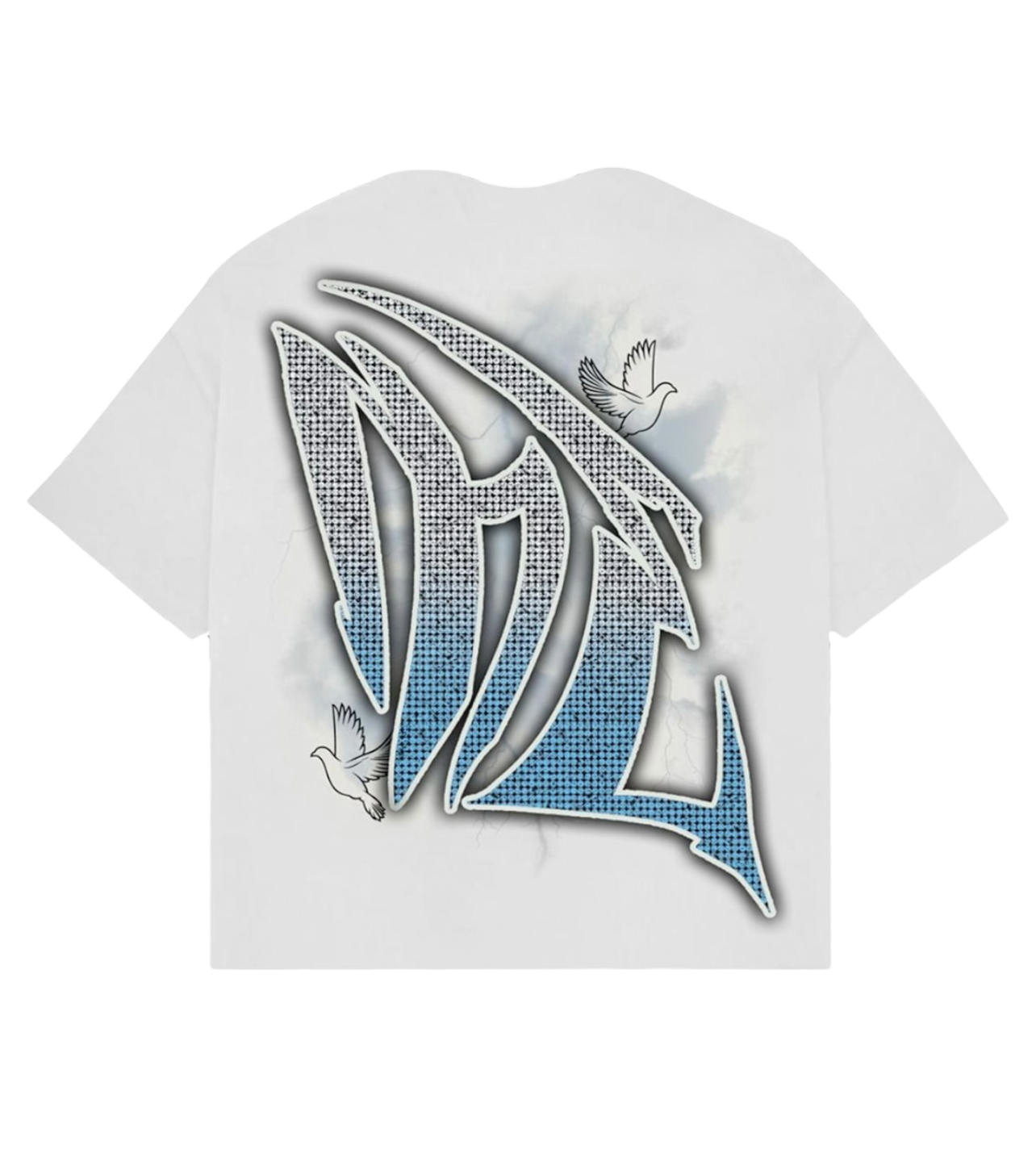 Mixed Emotions Dove Rhinestone Tee