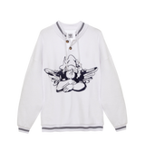 Boys Lie Navy Cherub University Henley Crewneck