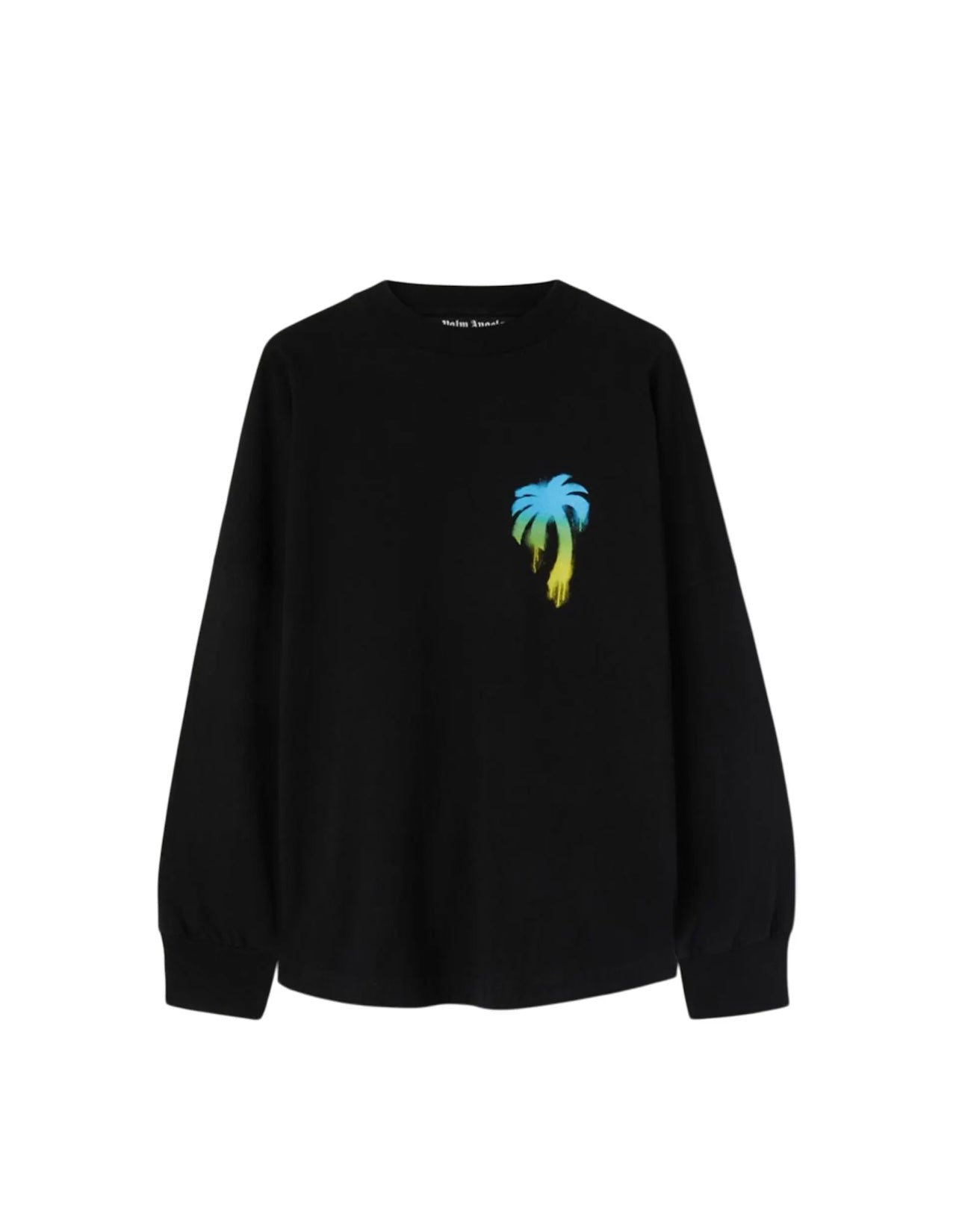 PA Longsleeve Tee Black Palm Tree
