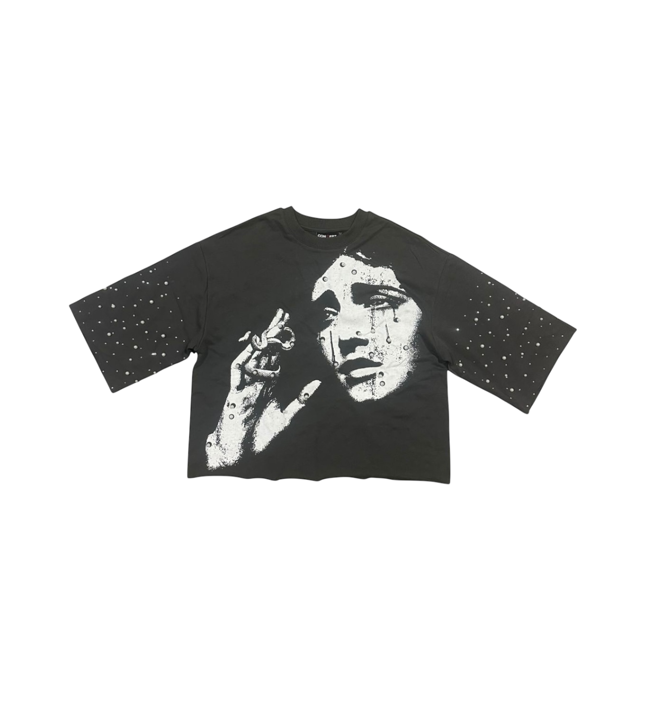 Concept Boxy Goth Pearl Tee
