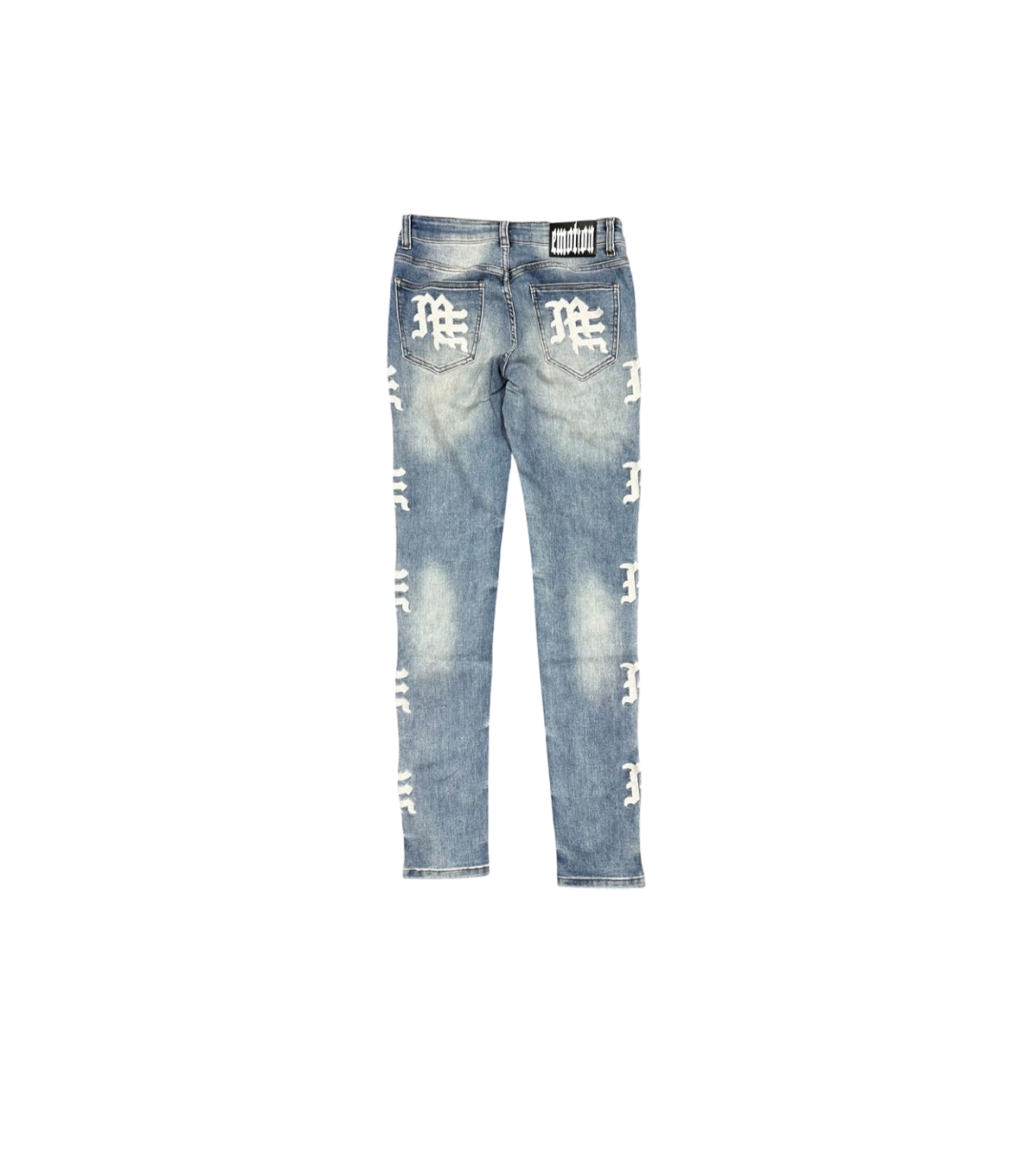 Mixed Emotions “ME” Logo Denim Blue