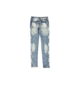 Mixed Emotions “ME” Logo Denim Blue