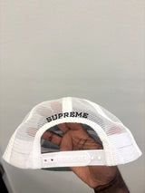 Supreme Terry Mesh Back 5 Panel Green Hat