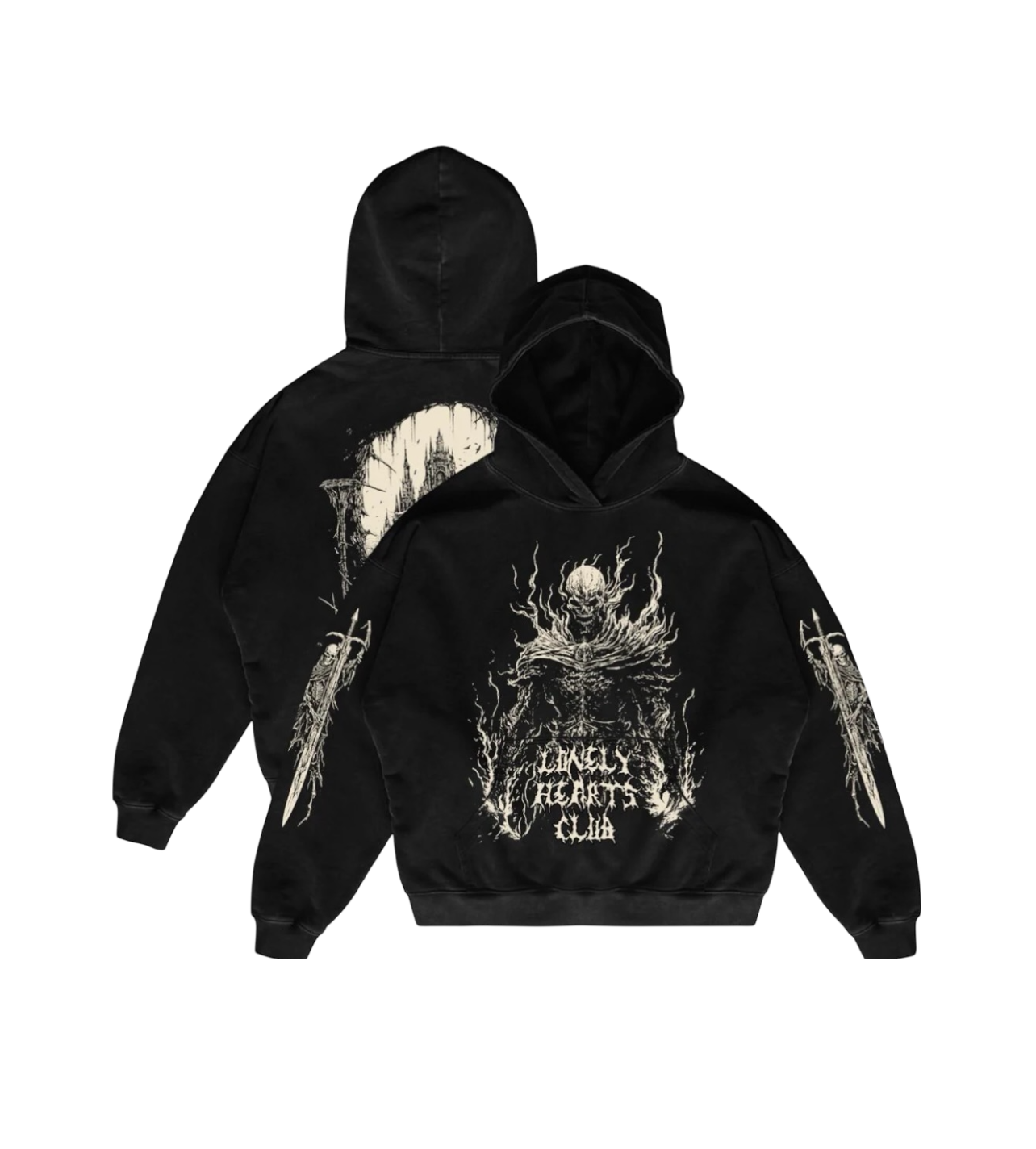 Lonley Hearts Club Dark Knight Hoodie Premium