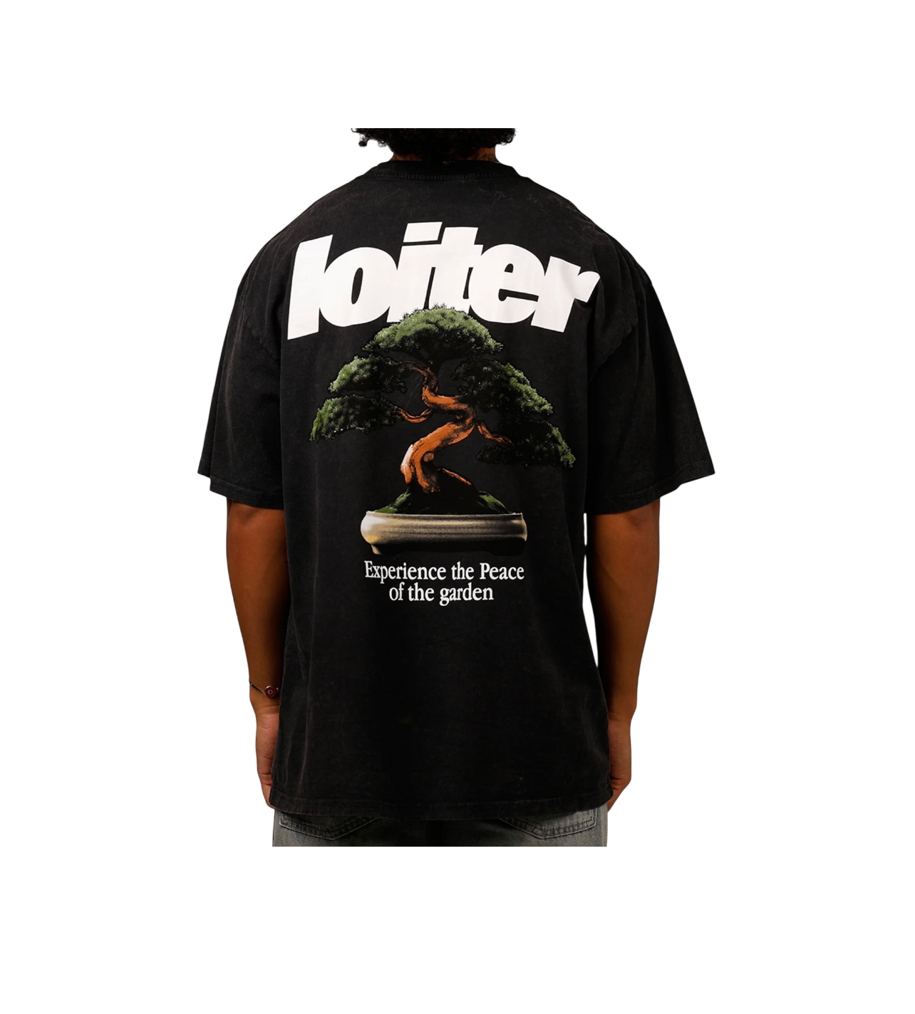 Loiter Bonsai Black/White Tee