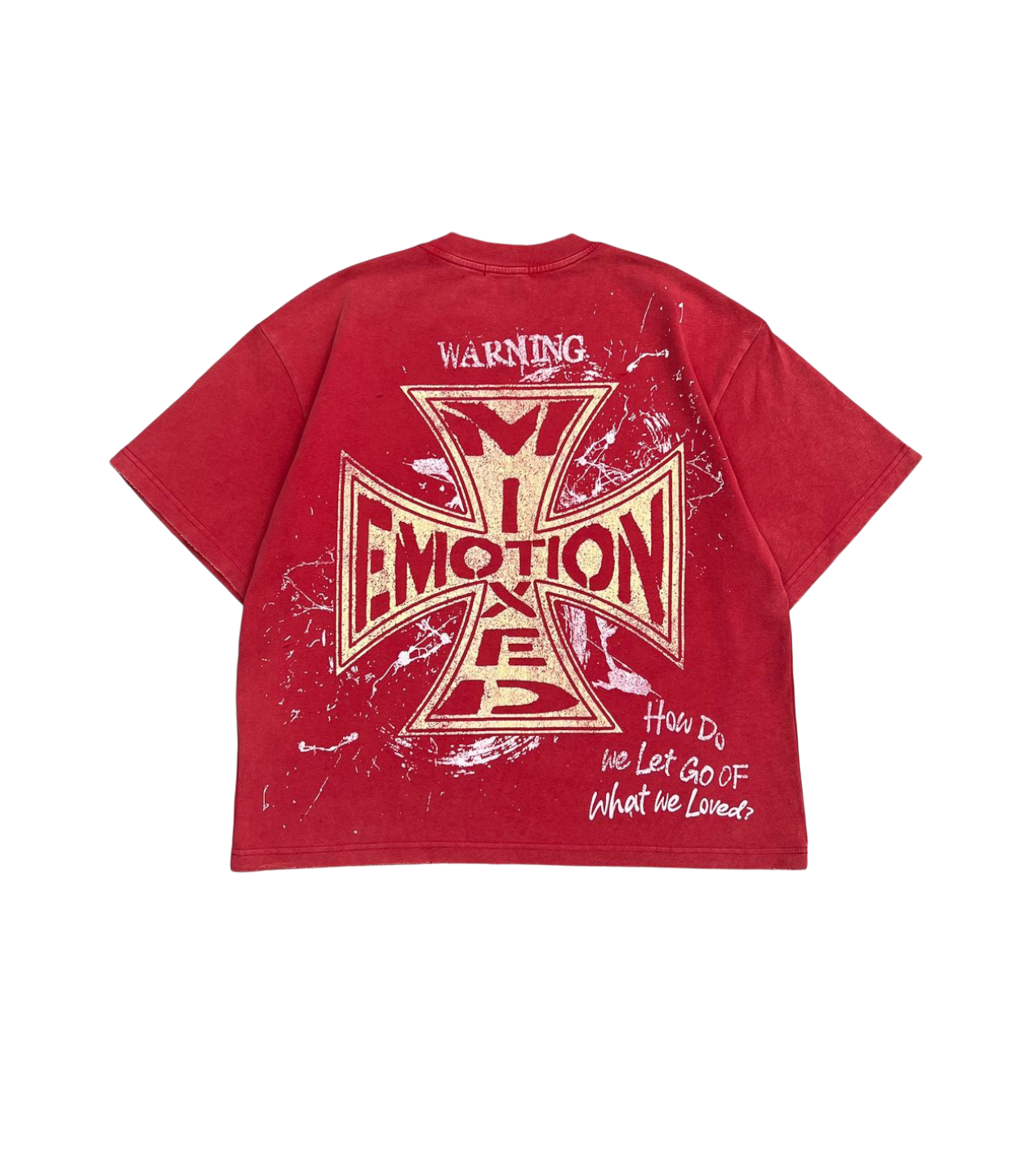Mixed Emotions “Chaos” Tee Red