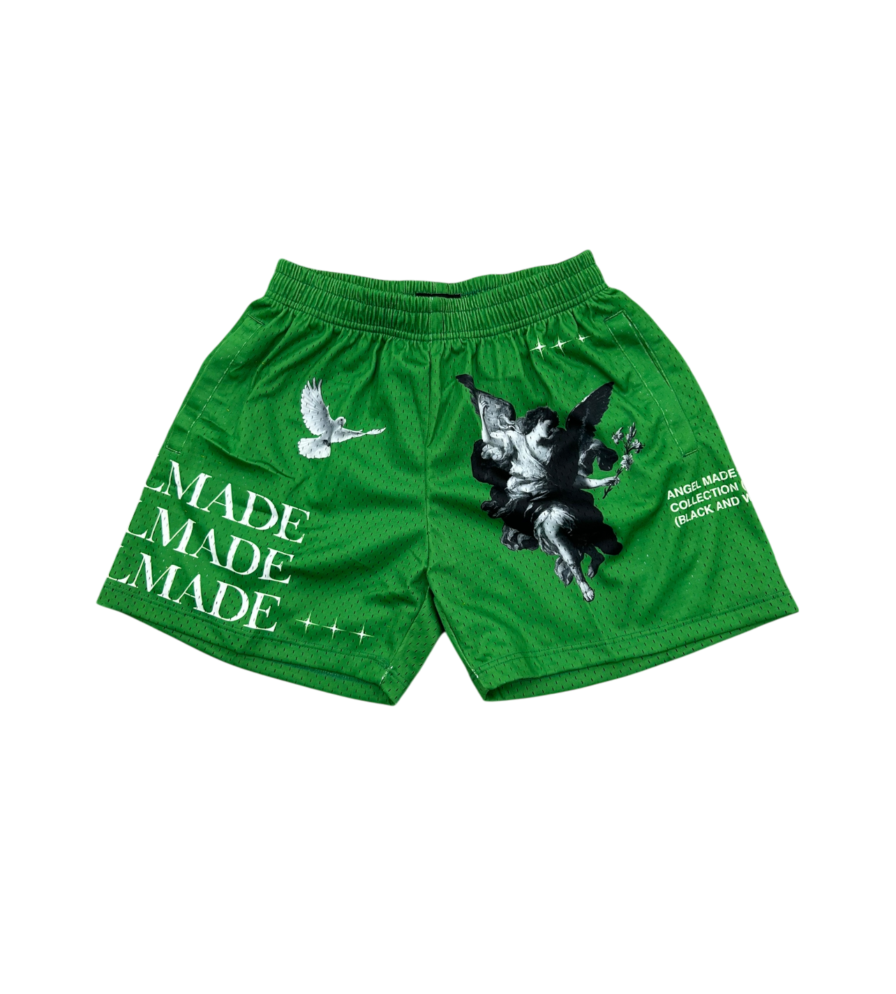 Angle Made Green Shorts