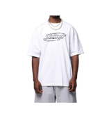 Loiter White Chrome Tee