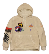 Travis Scott Cactus Trails Half-Zip Sherpa Hoodie Cream