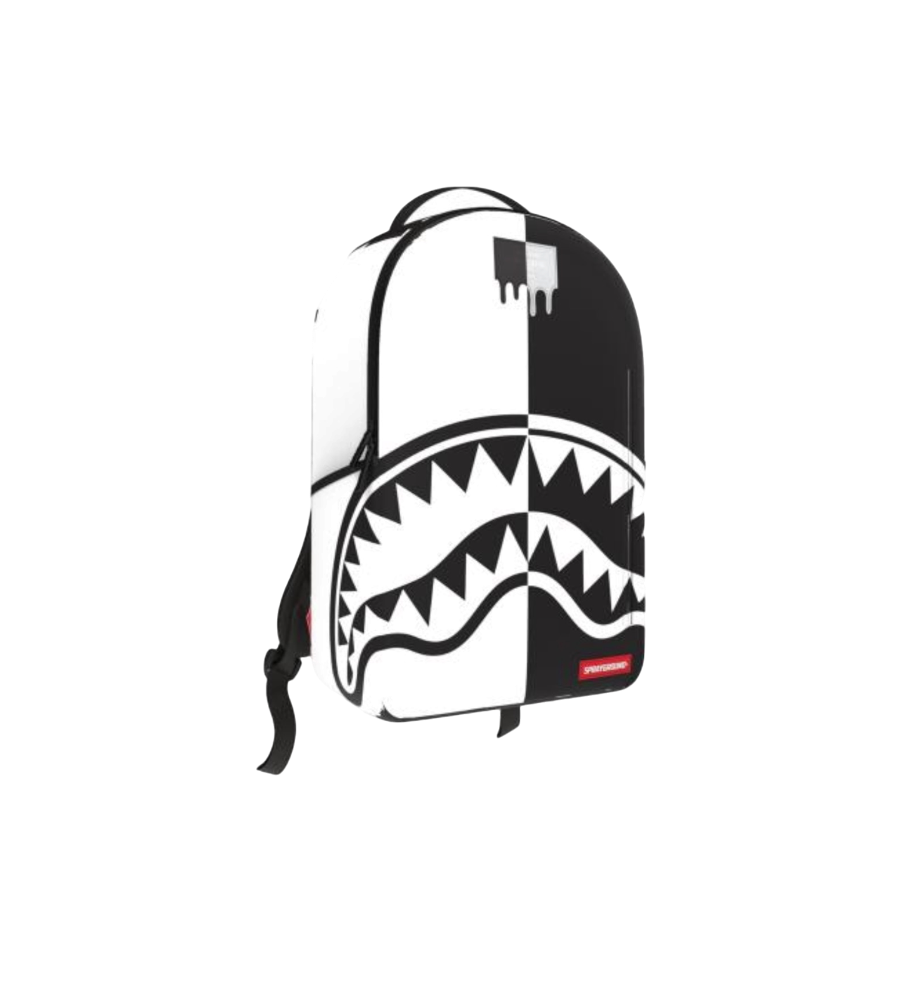 Sprayground Central Black & White Stencil Backpack
