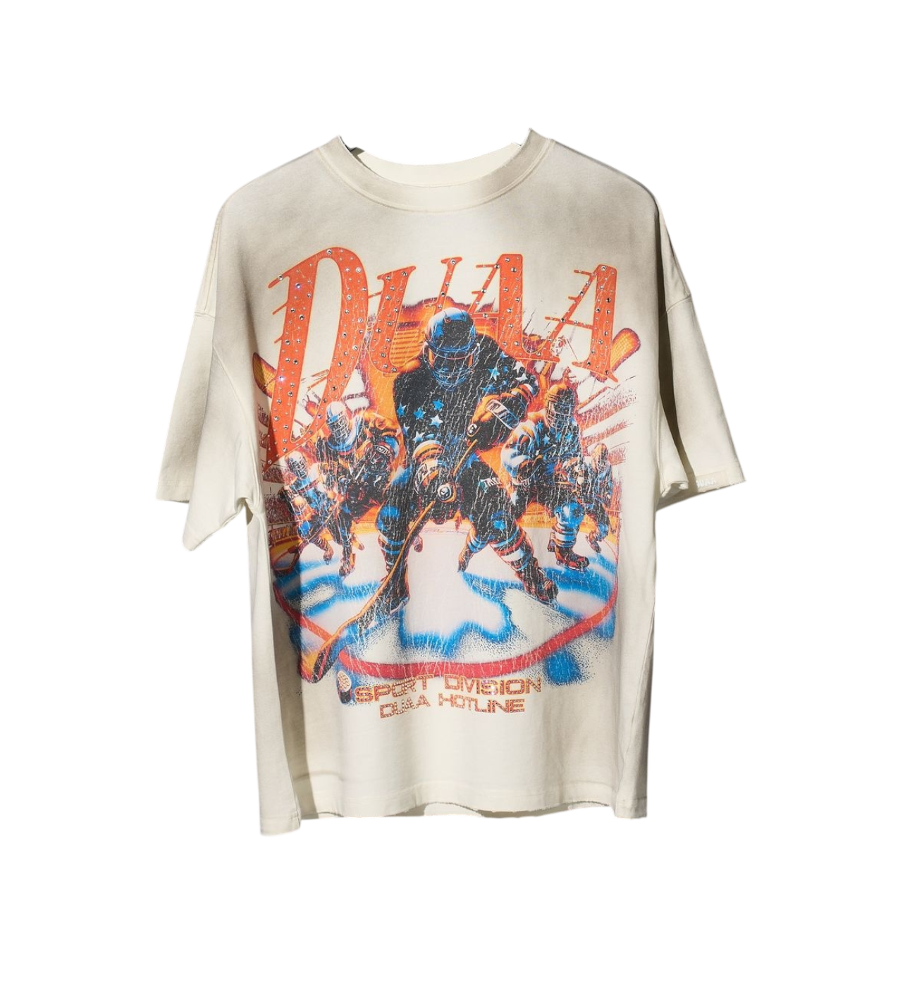 DUAA Hockey Tee Cream
