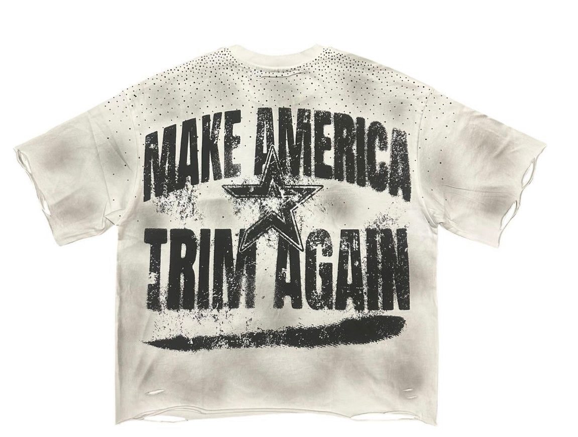 Syndicate Trim Again Cropped Tee