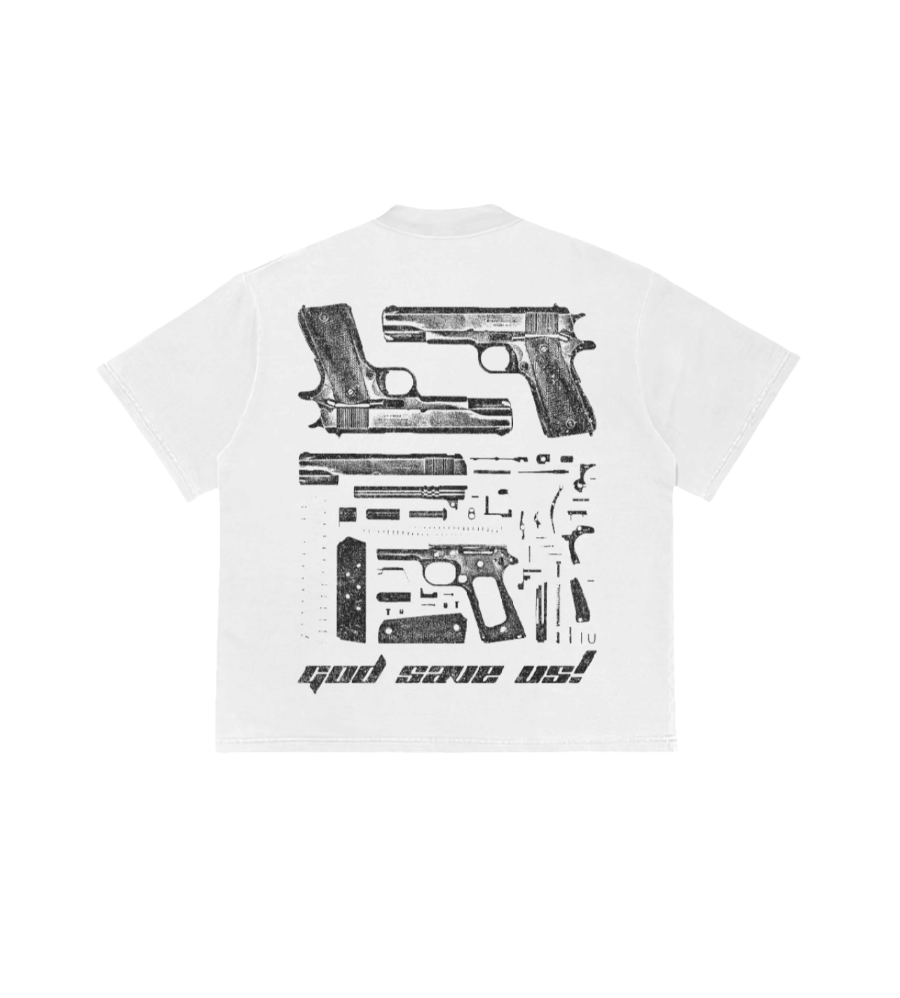 Never Switch Tee White