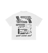 Never Switch Tee White