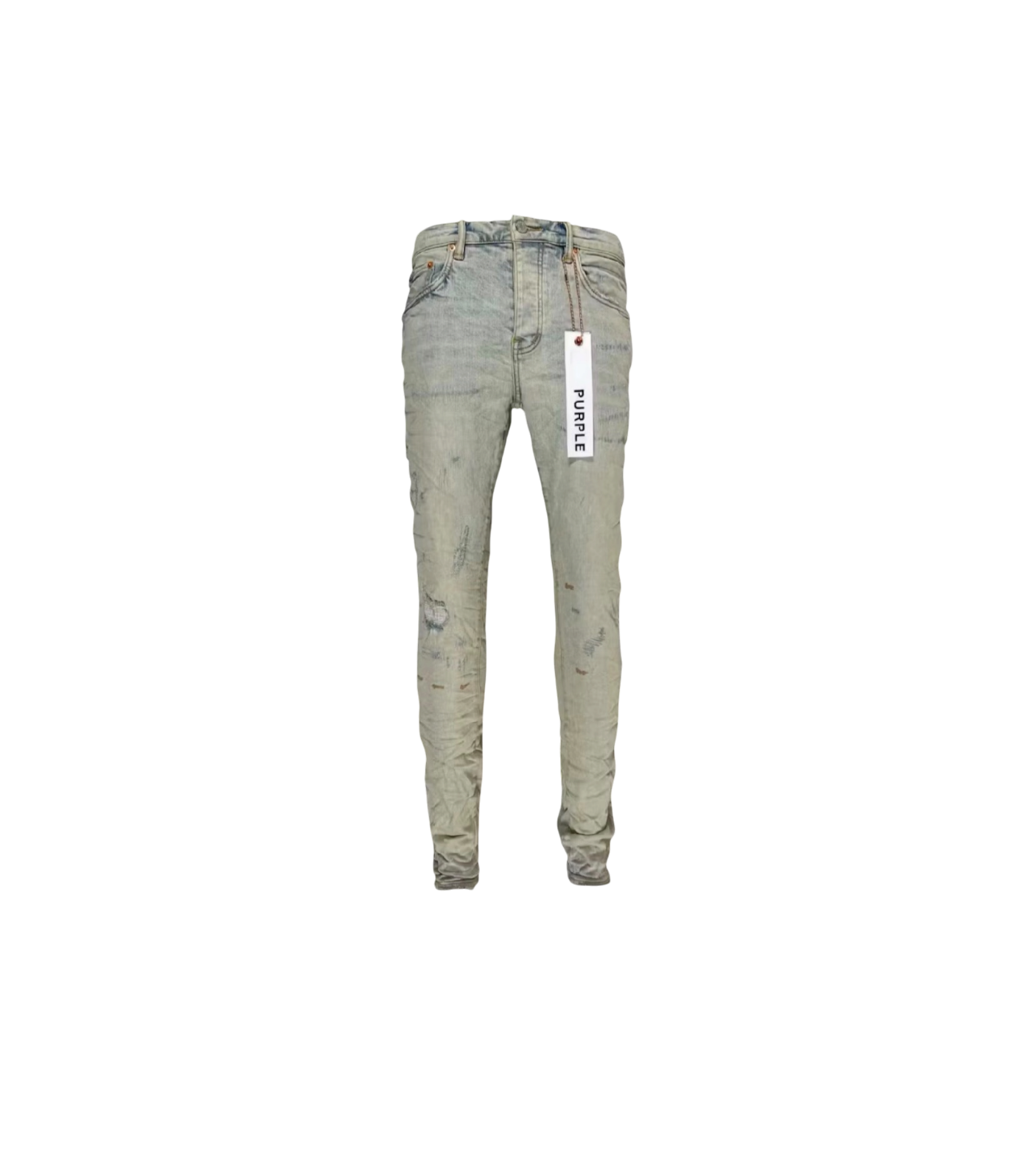 Purple Brand Super-light Oil Repair Jean Light Indigo