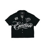 Mixed Emotions Black Signature Button Up