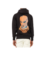 Rockstar Orange/Black Girl Ski Hoodie