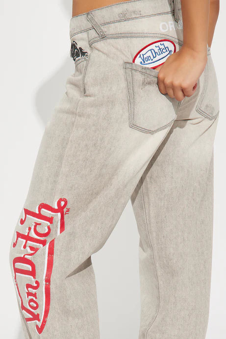 Von Dutch Grey Wash Denim