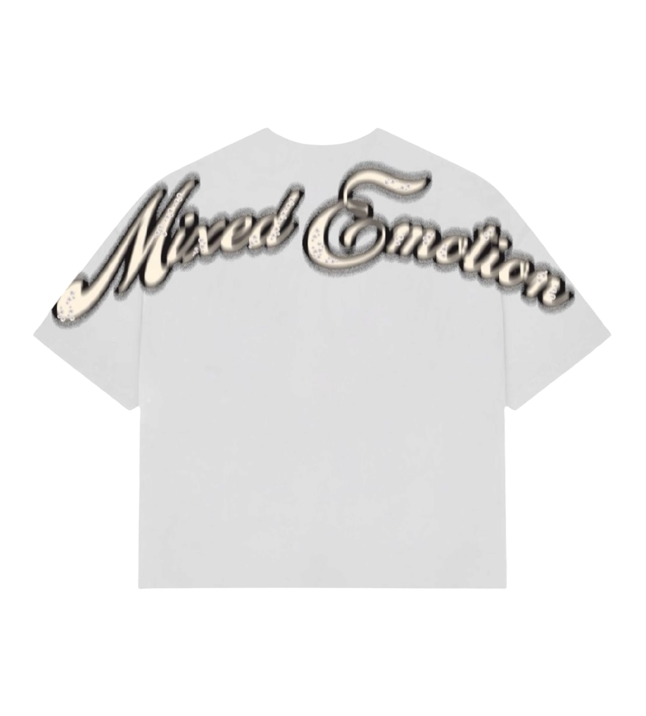 Mixed Emotions White Pearl Tee