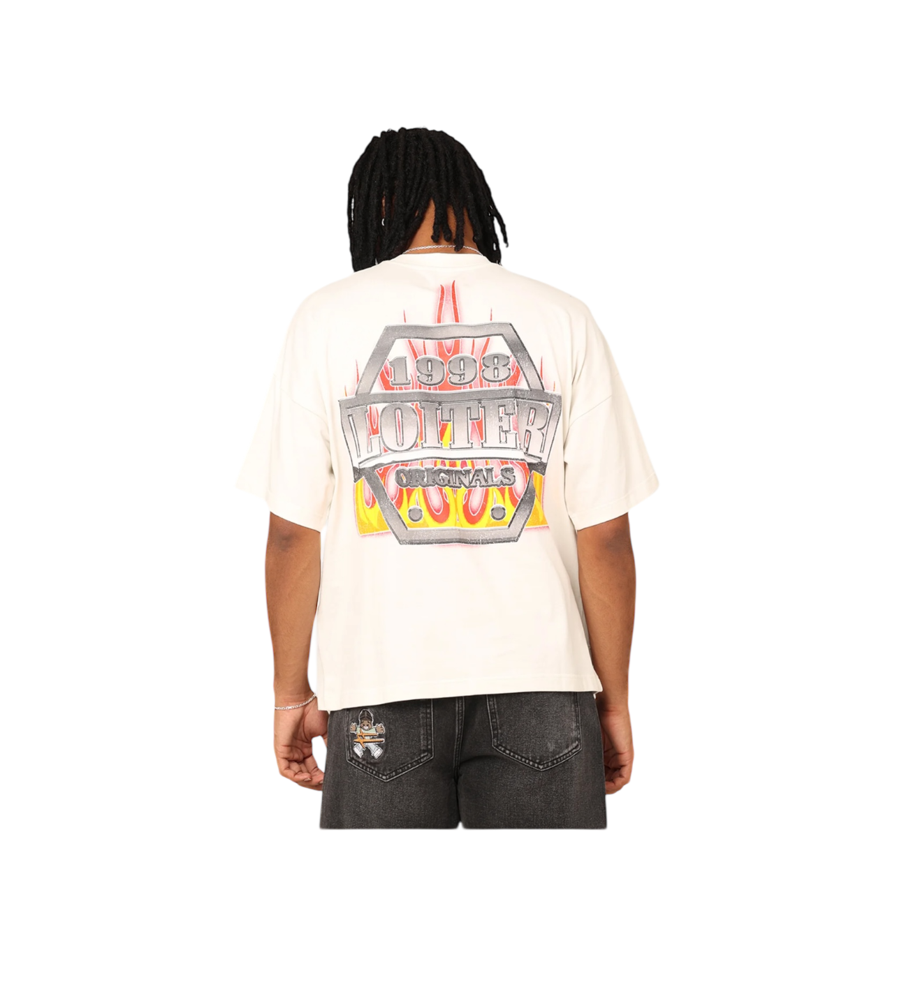 Loiter 1998 Moto Tee Distressed