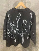 Concept Boxy Goth Pearl Tee