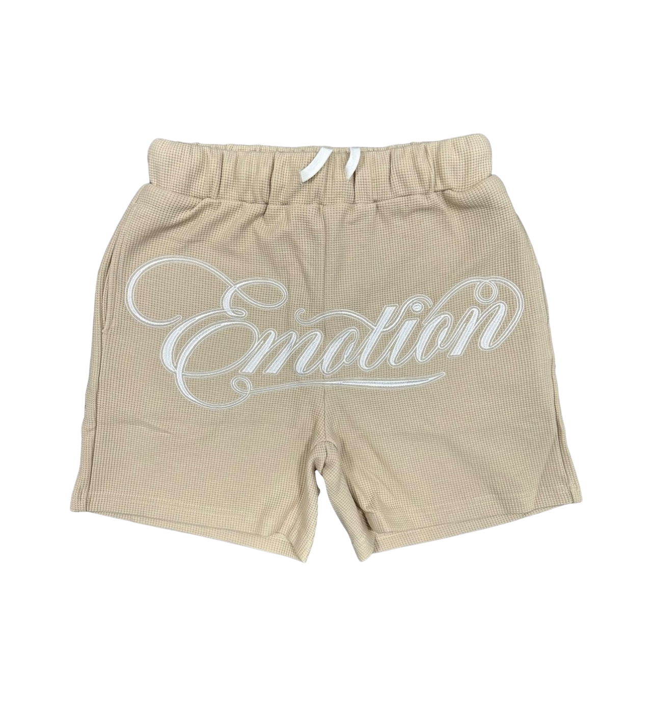 Mixed Emotions Tan Signature Shorts