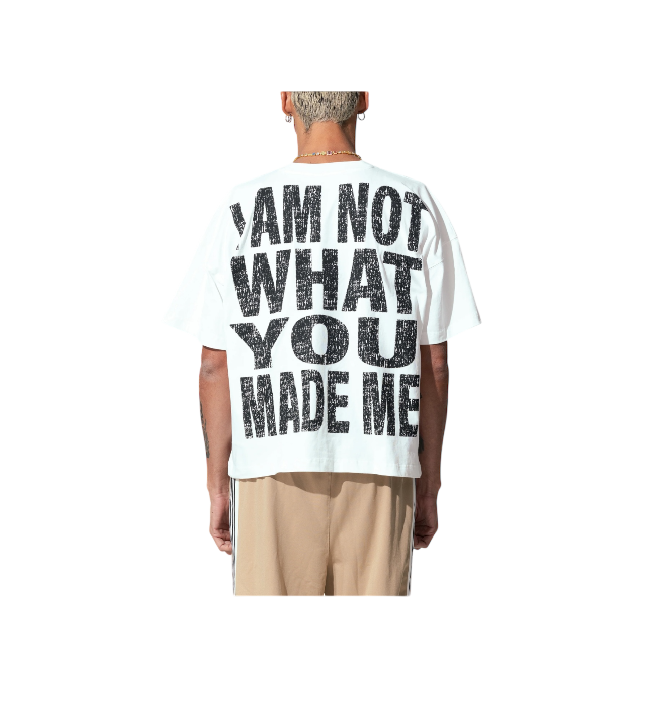 Loiter Made Me Tee White