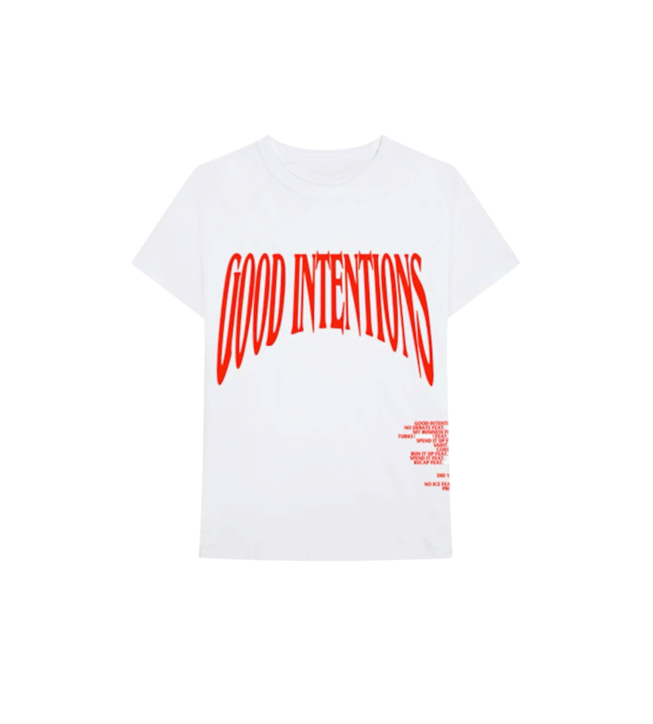 Vlone Good Intentions Tee White