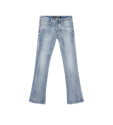 Silent Chapters Blue Wash Stacked Denim