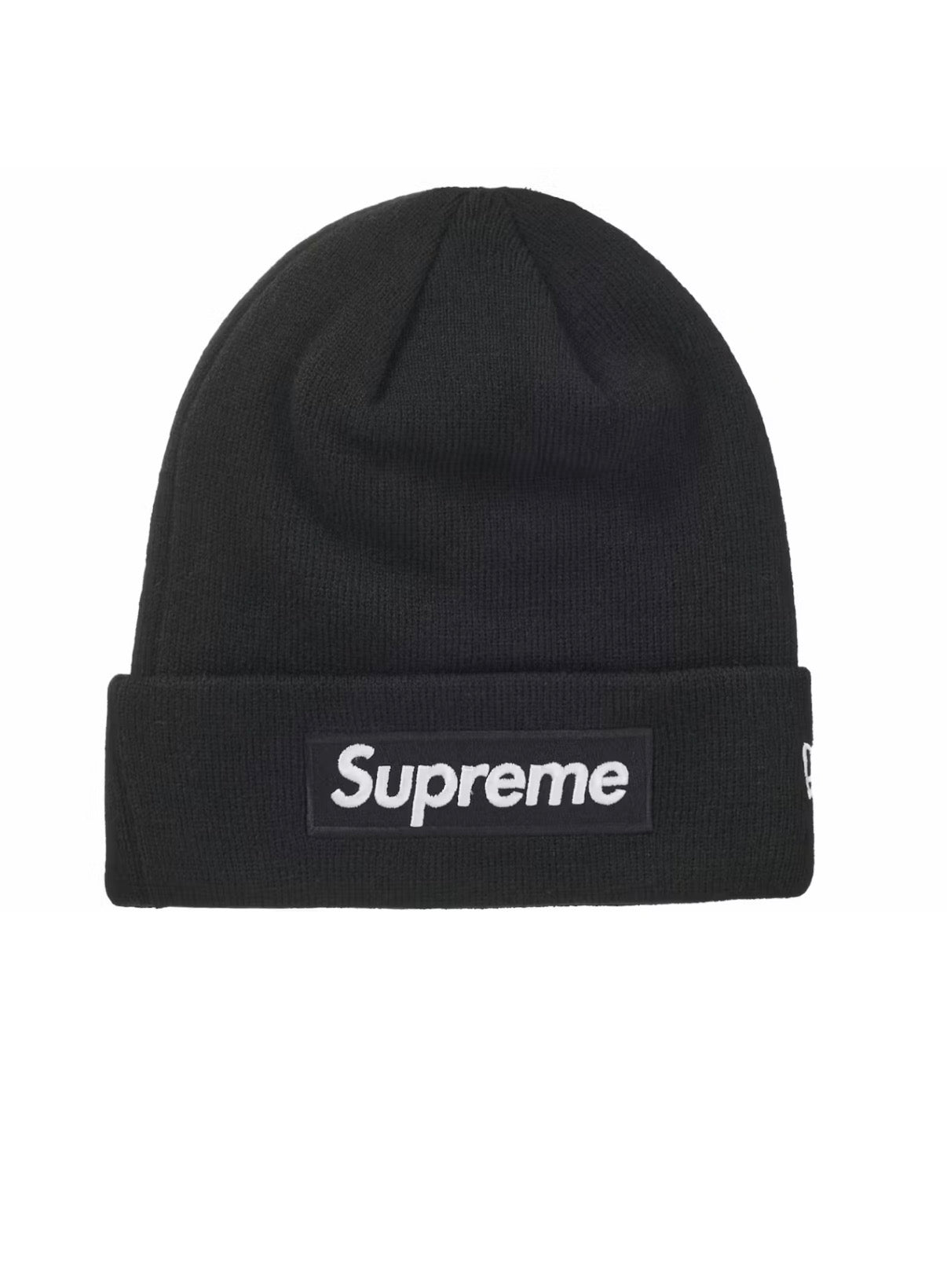 Supreme Black On Black Box Logo Beanie