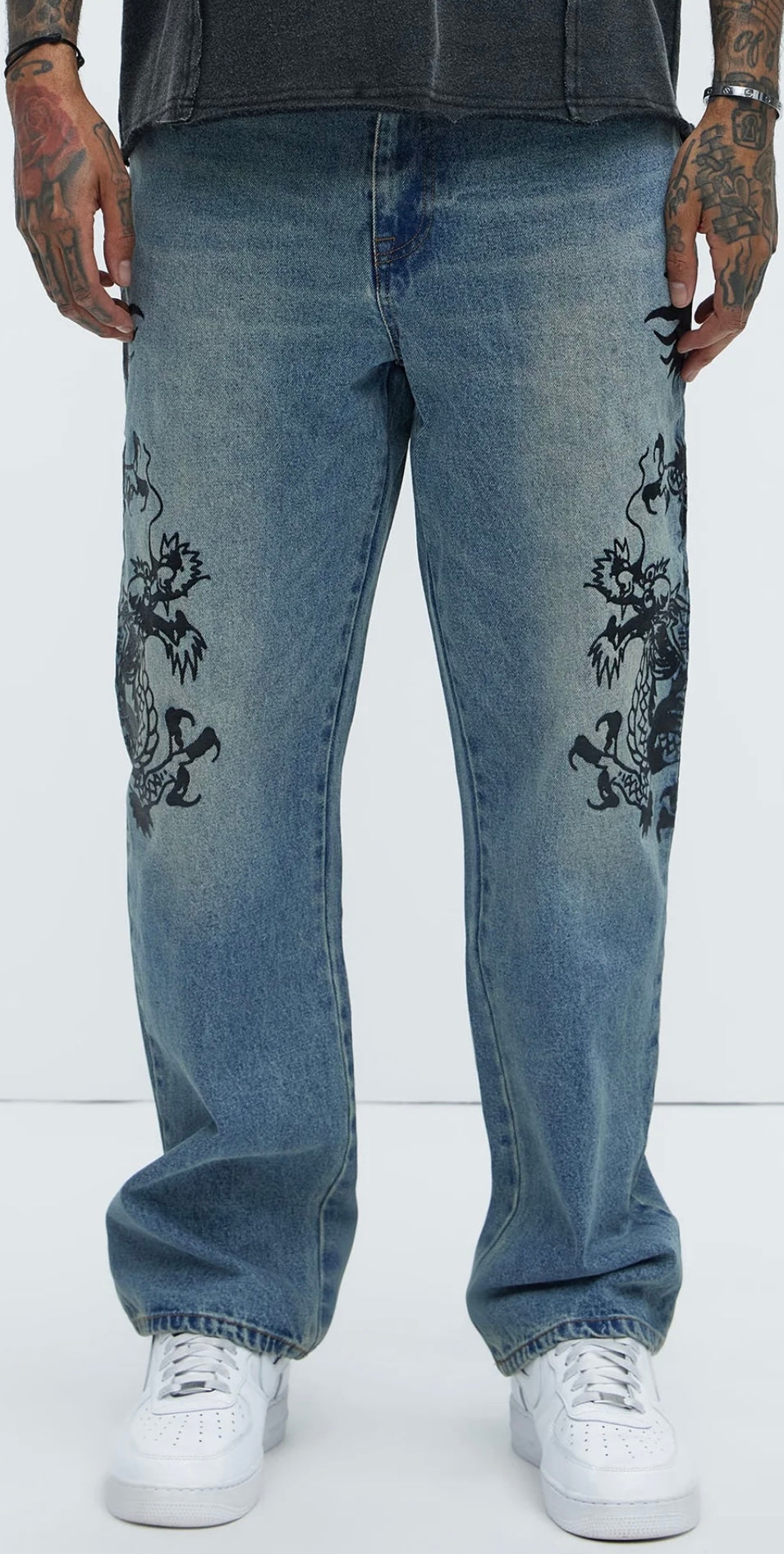 Ed Hardy Dragon Wash Jean