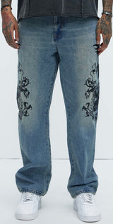 Ed Hardy Dragon Wash Jean