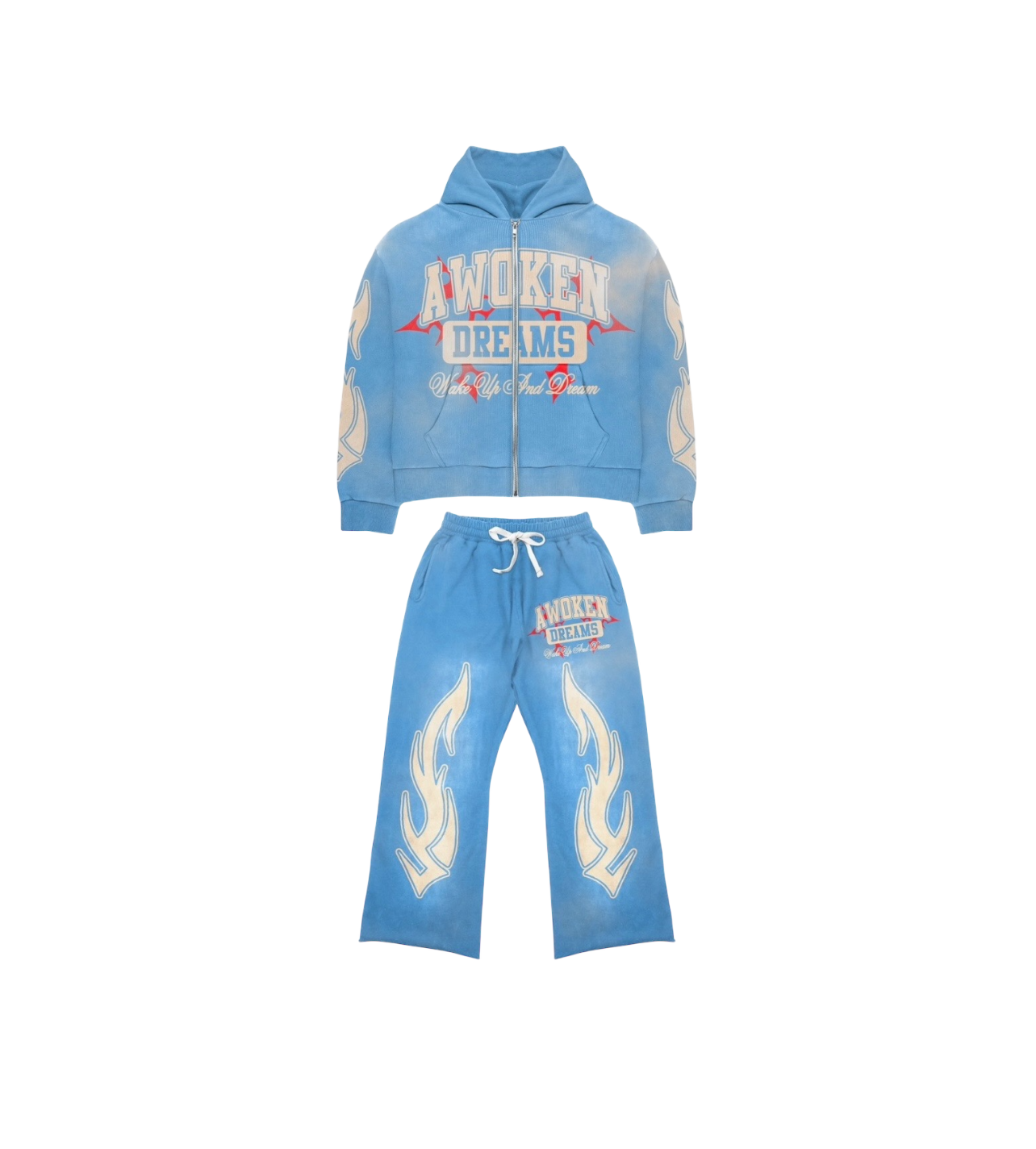 Awoken Dreams UNC Zip Hoodie
