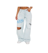 Von Dutch Wide Patch Light Denim