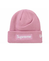 Supreme Pink Box Logo Beanie