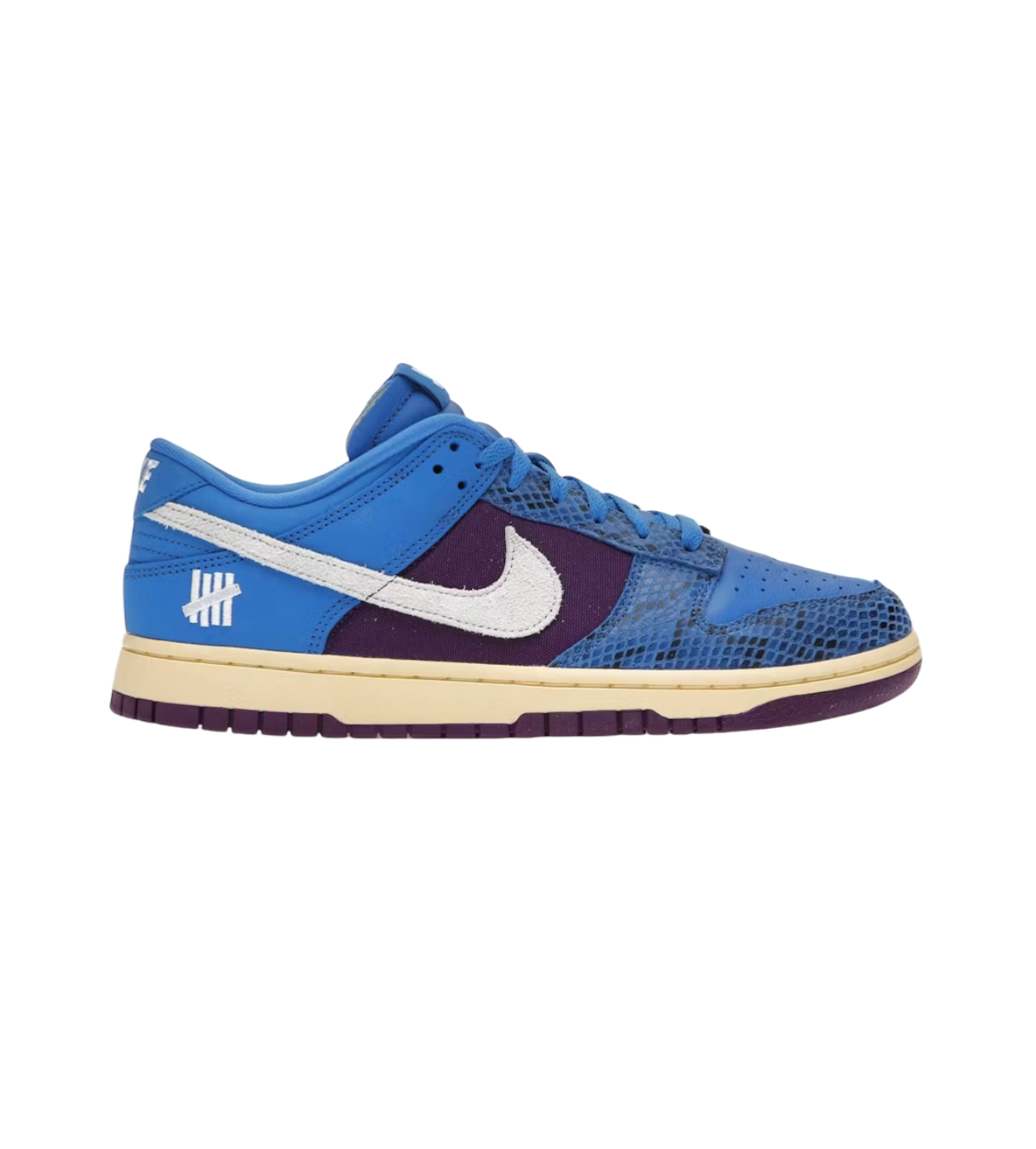 Dunk Low Blue Snakeskin UNDFTD