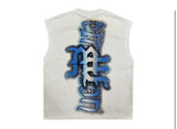 Mixed Emotion Blue Angel Cut Off