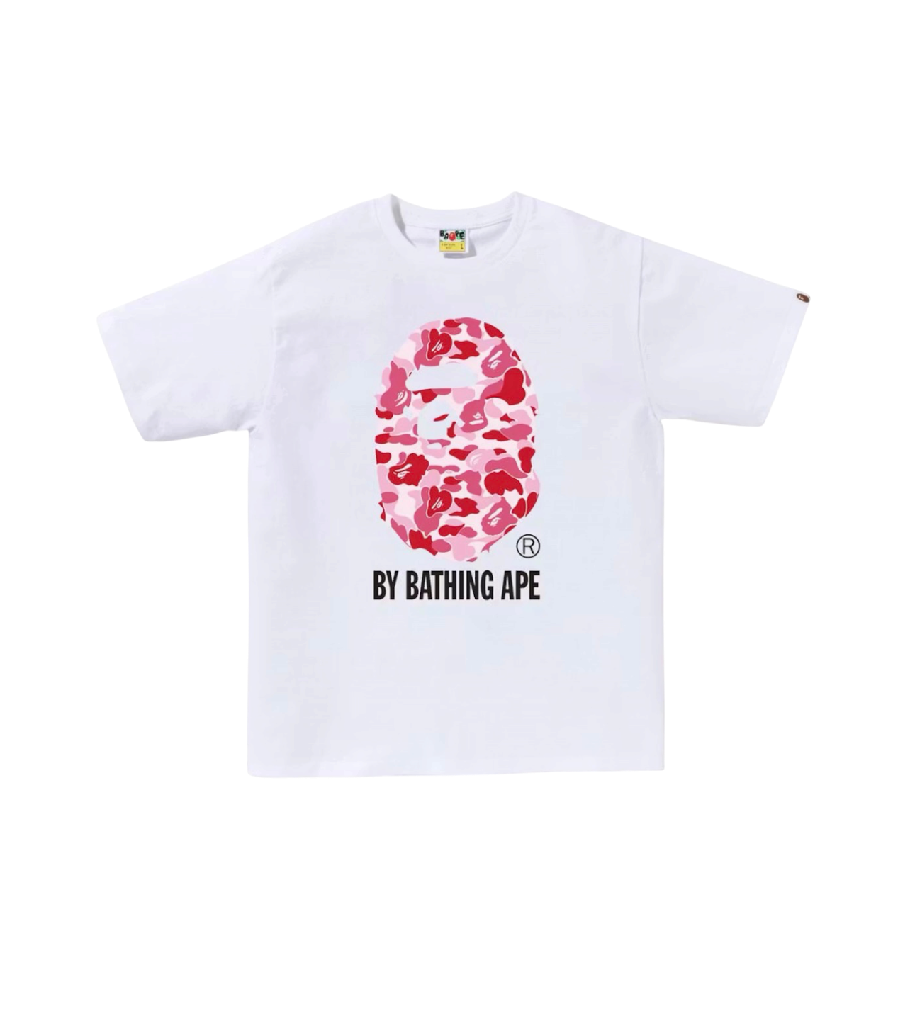 Bape ABC Camo Pink/White Tee