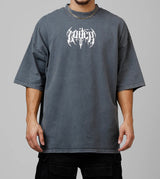 Loiter Black Metal Logo Tee
