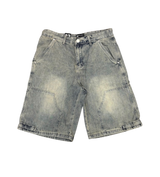 Waimea Double Knee Jean Short Stone Wash