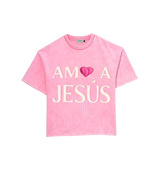 God In You “Amo A Jesus” Tee Pink