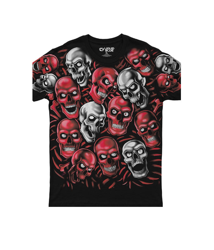 LB Red Skull Tee