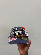 Supreme Patches- 6 Panel Navy SS25