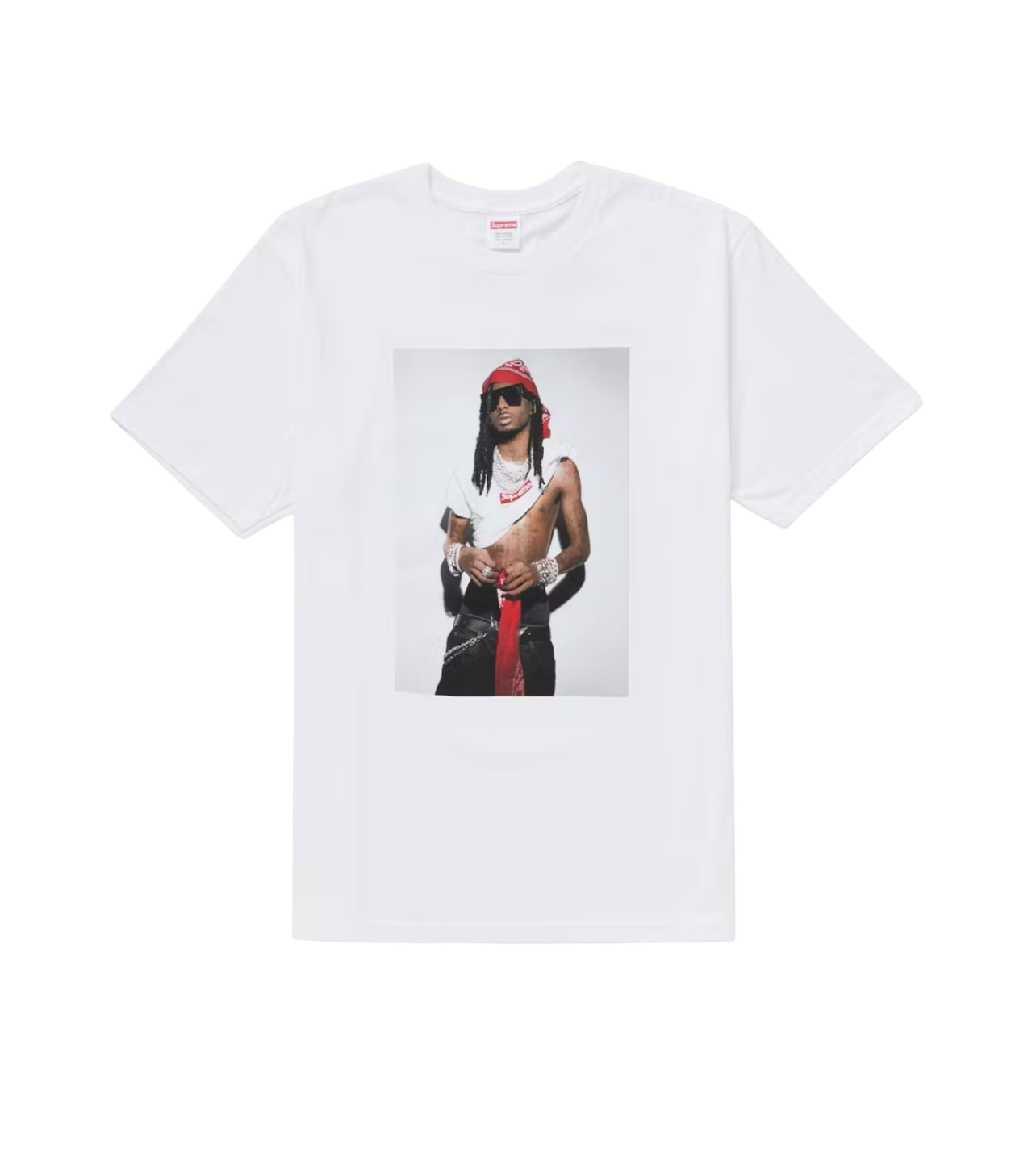 Supreme Carti Tee White