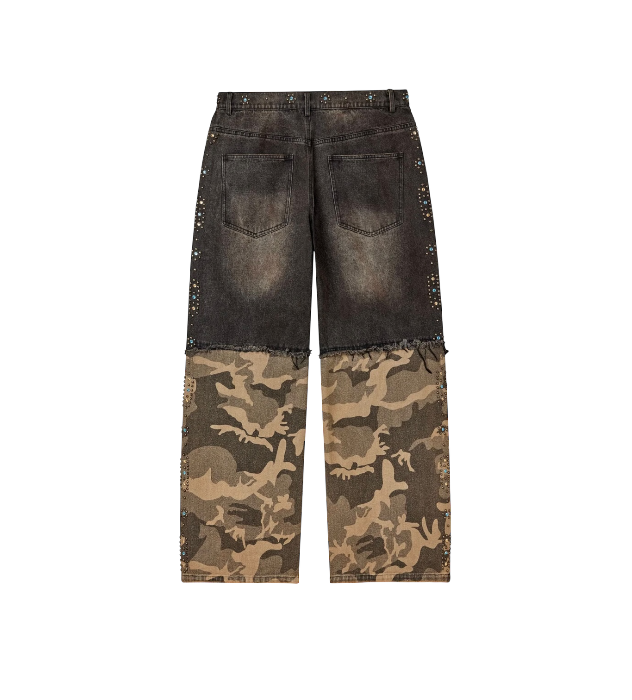 Vale Camo Baggy Jeans