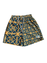 Bravest Studios Paisley Yellow/Green Mesh Shorts