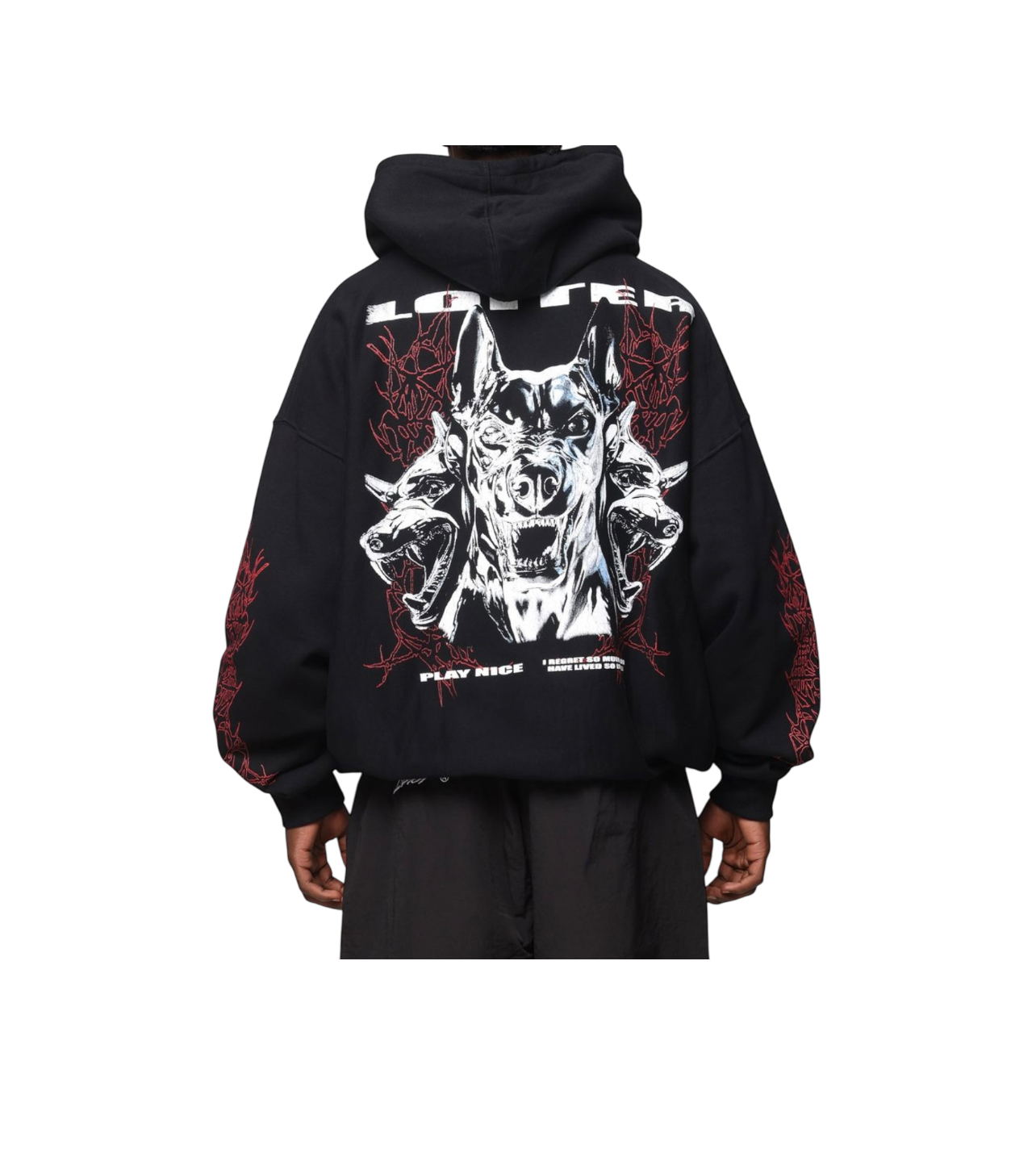 Loiter Chrome Dogs Hoodie